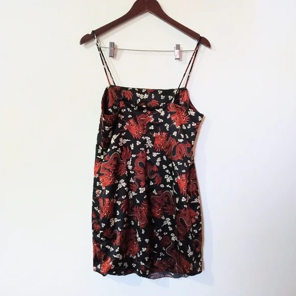 Zara large dragon minidress - Picture 2 of 7